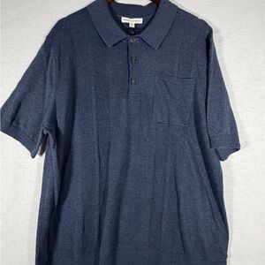 Banana Republic Dark Blue Polo Shirt